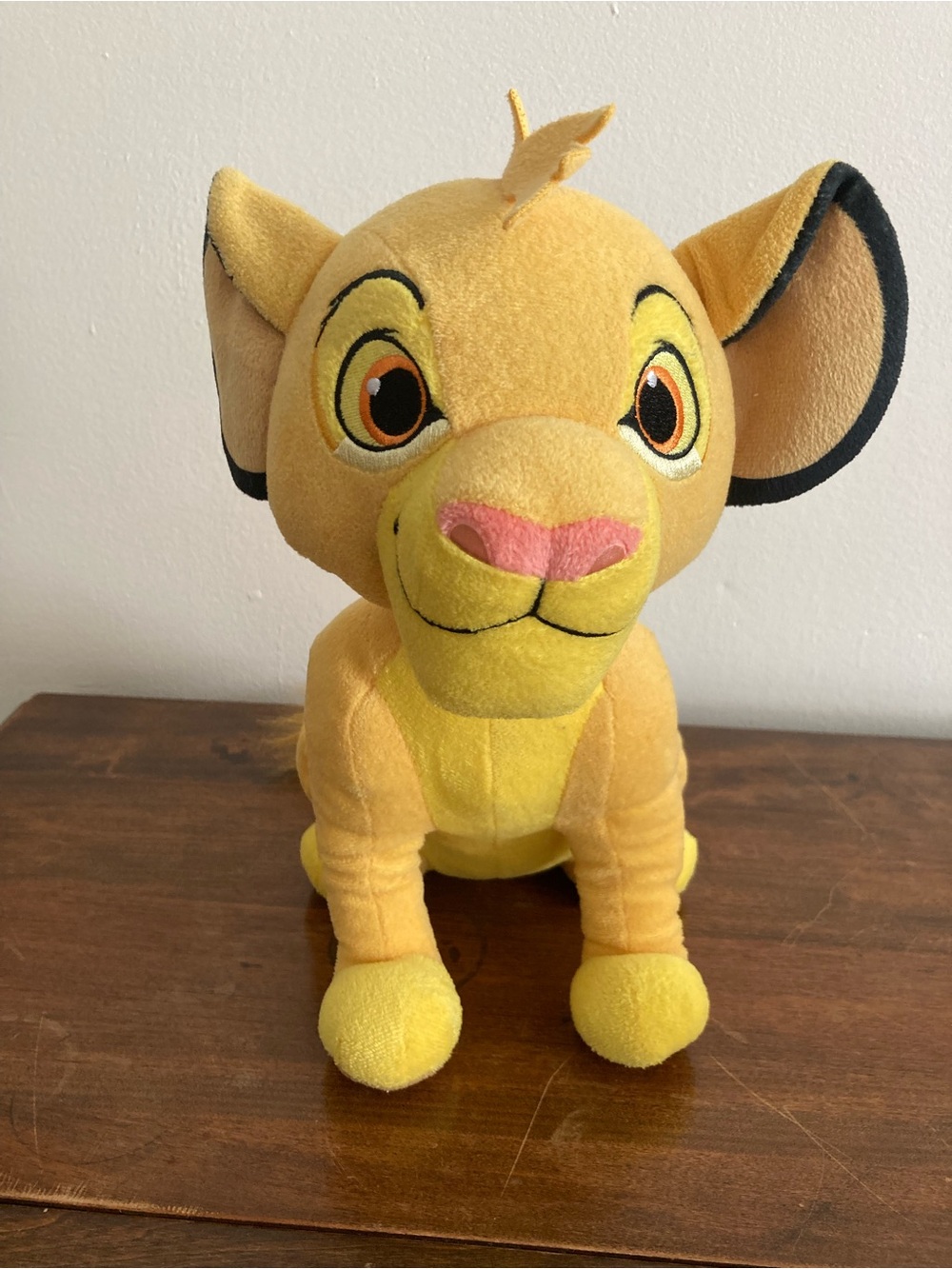 Simba Plush Stuffed Toy - Yellow Kids Plush